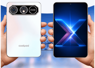 Design anteriore e posteriore di Coolpad Cool X Wide