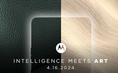 L'ultimo smartphone teaser di Motorola presenta due delle finiture in cui Edge 50 Pro e Edge 50 Ultra dovrebbero essere disponibili a livello globale. (Fonte: Motorola)