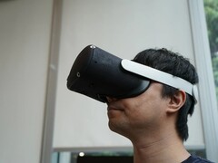 Prototipo di auricolare VR Meta Tiramisu. (Fonte: Meta)