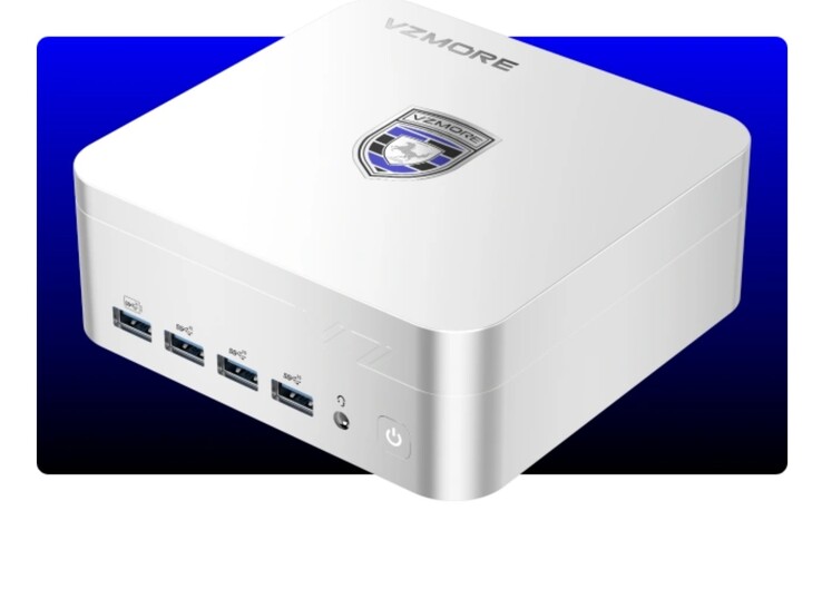 È probabile che il mini PC VZMore iX9 presenti lo stesso linguaggio di design in stile Mac Studio dell’AX9 qui raffigurato.