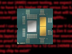 Si prevede che le CPU desktop AMD Zen 6 facciano affidamento su un massimo di due CCD a 12 core. (Fonte: AMD, La legge di Moore è morta)