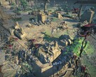 Un'immagine che raffigura una battaglia in Age of Wonders: Planetfall.