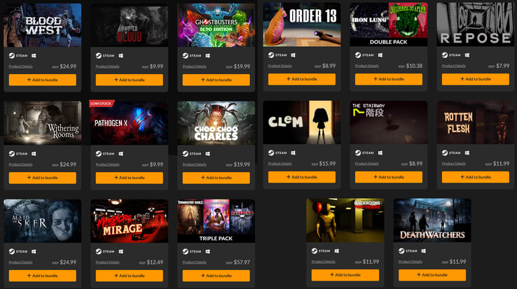 Tutti gli articoli inclusi nel bundle (Fonte: Fanatical)