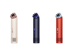 Il ventilatore Dyson HushJet Mini Cool è disponibile in tre colori.