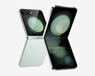 Galaxy I rendering di Z Flip6 sono stati pubblicati online (immagine via Smartprix)