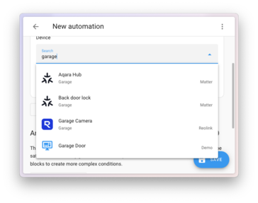 Il selezionatore di entità migliorato arriva con Home Assistant 2025.6. (Fonte: Home Assistant)