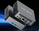 Il NUC300 dispone di una porta 2.5GbE. Nell’immagine: un rendering promozionale che mostra il design e la configurazione delle porte del mini PC.
