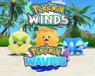 Viene mostrato il banner dedicato ai Pokémon iniziali di “Pokémon: Venti e Onde”