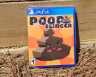 Una foto di uno dei dischi di giochi per PS4 più rari al mondo, Poop Slinger