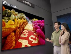 Il televisore Samsung NEO QLED 2022 da 98 pollici è stato lanciato in Corea del Sud. (Fonte: Samsung)
