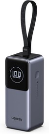 Il Power Bank Nexode 20000mAh 130W di Ugreen con cavo USB-C integrato. (Fonte: Ugreen)