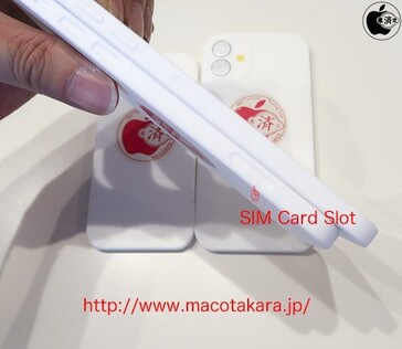 In dettaglio il carrellino della SIM (Image Source: macotakara)