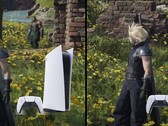 La PlayStation 5 Pro di Sony ha dimostrato alcuni seri miglioramenti rispetto alla PlayStation 5 di base in FF7 Rebirth. (Fonte: Sony, DF con modifiche)
