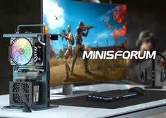 Il primo mini PC a case aperto costruito da Minisforum (Fonte immagine: Minisforum)