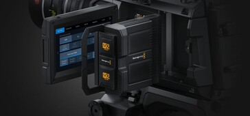 L'Ursa registra su moduli multimediali Blackmagic da 8 TB a velocità fino a 4 GB/s in modalità 12K. (Fonte: Blackmagic)