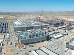 Vista Ariel dello stabilimento TSMC in costruzione in Arizona (Fonte: TSMC)
