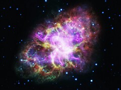 Un'immagine che raffigura la Nebulosa del Granchio.