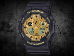 Gli orologi Casio GA-010GGB-1A9 e GA-100GGB-1A9 (nella foto) stanno arrivando in Europa. (Fonte: Casio)