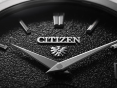 Citizen ha dichiarato che anche le sue linee Eco-Drive e Super Titanium beneficeranno della nuova estensione della garanzia globale. Nella foto - il quadrante di un orologio con il logo Citizen. (Fonte: Citizen)