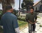 Uno screenshot di Franklin e Lamar in Grand Theft Auto V 