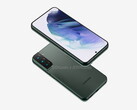 Samsung Galaxy S22 Plus renders. (Fonte: OnLeaks x 91Mobiles)