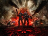 Artwork promozionale ufficiale di Gears of War: E-Day.