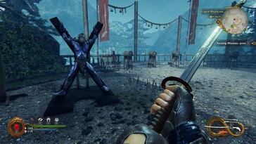 Nell'immagine: uno screenshot di gioco tratto da Shadow Warrior 2.