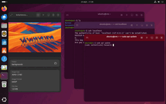 Schermata del desktop di Ubuntu 25.10 &quot;Questing Quokka&quot; che mostra i cambiamenti di GNOME 49 (Fonte: Canonical)