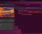 Schermata del desktop di Ubuntu 25.10 "Questing Quokka" che mostra i cambiamenti di GNOME 49 (Fonte: Canonical)