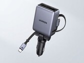 Il caricabatterie per auto di Ugreen trasforma una presa da 12 V in un hub di ricarica multipla.