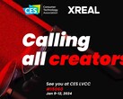 XREAL annuncia la sua presenza al CES 2024. (Fonte: XREAL)