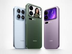 La serie Xiaomi 17 sarà lanciata in Cina il 25 settembre 2025. Nella foto: il 17, il 17 Pro Max e il 17 Pro. (Fonte: Xiaomi)