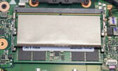 Due slot per la RAM, di cui solo uno con dissipazione del calore
