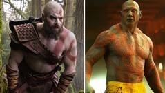 Una foto che ritrae Ryan Hurst e Dave Bautista affiancati