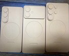 Presunte unità fittizie di Galaxy S26/Pro (a sinistra), Galaxy S26 Edge (al centro) e Galaxy S26 Ultra (a destra). (Fonte immagine: Sony Dickson su X)