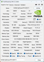 GPU-Z (1-Click-OC attivato)