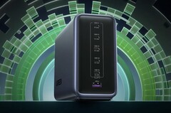 Il caricatore da tavolo Nexode di Ugreen vanta un'enorme potenza di picco di 500 watt. (Fonte: The Verge)