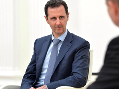 Un ritratto di repertorio dell&#039;ex presidente siriano Bashar al Assad (fonte immagine: Enciclopedia Britannica)