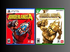Immagini della scatola di Borderlands 4 per PS5 e Xbox (Fonte: GameStop)