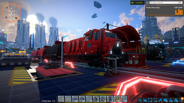 Nella foto: Una schermata di gioco di FOUNDRY.