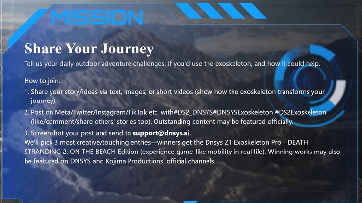 Il giveaway - veda il sito web per le regole aggiornate. (Fonte immagine: Dnsys)