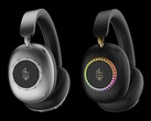 Le cuffie Loewe Ice Diamond (a sinistra) e Noir Rainbow (a destra) sono cuffie extralusso, ingioiellate, realizzate in collaborazione con Jacob &amp; Co. (Fonte: Loewe)