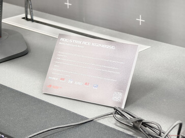 I punti salienti di ROG Strix Ace XG248QSG (Fonte: Notebookcheck)