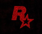 Viene mostrato il logo Linocut Rockstar Games