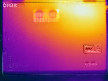 Stress test delle temperature di superficie (lato inferiore)