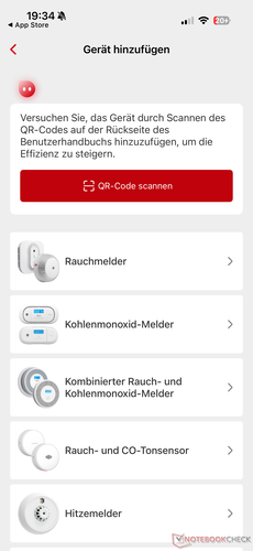 Selezione del dispositivo per stabilire una connessione