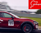 Il record di giro in modalità autonoma del SUV YU7 GT.