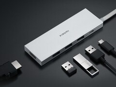 La docking station Xiaomi Type-C 5-in-1 supporta la connessione a un display 4K tramite HDMI. (Fonte: Xiaomi)