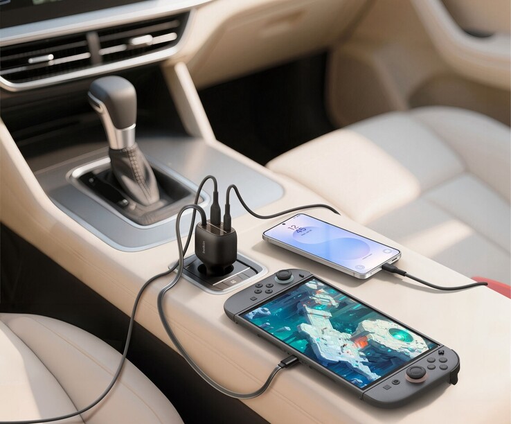 Il caricatore per auto Belkin BoostCharge è dotato di un cavo USB-C integrato. (Fonte: Belkin)