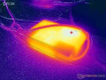 L'alimentatore raggiunge i 50 °C quando è sottoposto a carichi intensi